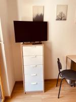 TV a/nebo společenská místnost v ubytování Haus Vitalis