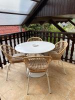 Balkon lub taras w obiekcie Villa Trófea