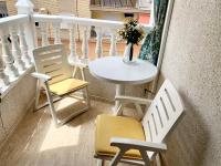Balkón nebo terasa v ubytování Apartamento de la playa