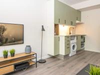 Kuchyň nebo kuchyňský kout v ubytování Holiday home Ringkøbing XI