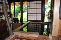 横浜藤よし伊豆店にある庭