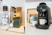 Příslušenství pro přípravu čaje a kávy v ubytování SB4BB - Apotel Las Mesas by roomservices