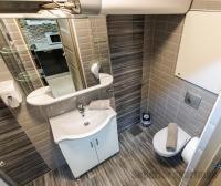 Kúpeľňa v ubytovaní Tisza Gyöngye Apartmanok
