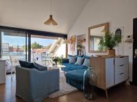 Posedenie v ubytovaní Le Coligny, Appt 100m mer et parking