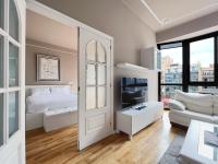 Televízia a/alebo spoločenská miestnosť v ubytovaní Stay U-nique Apartments Urquinaona