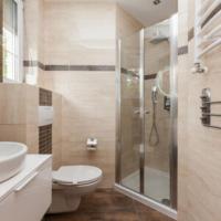 Kúpeľňa v ubytovaní Villa Puerto