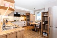 Kuchnia lub aneks kuchenny w obiekcie Hölzl Bed & Breakfast