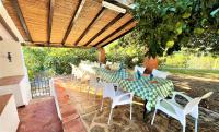 Vonkajšia záhrada v ubytovaní Casa Santa catalina
