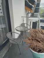 Balkón alebo terasa v ubytovaní Przytulny apartament w sercu Karkonoszy