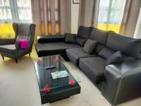 Posezení v ubytování Apartamento en el casco antiguo de Ponferrada