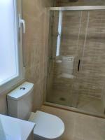 Koupelna v ubytování Apartamento en el casco antiguo de Ponferrada