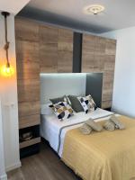 Posteľ alebo postele v izbe v ubytovaní LUXURY CENTER I