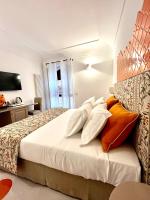 Hotel Il Gabbianoにあるベッド