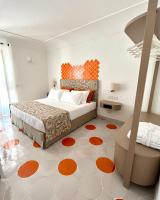 Hotel Il Gabbianoにあるベッド