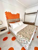 Hotel Il Gabbianoにあるベッド