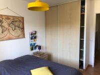 Łóżko lub łóżka w pokoju w obiekcie Gîte « les rives de l’Ardèche »