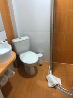Koupelna v ubytování Hotel GabriSa