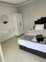 Posteľ alebo postele v izbe v ubytovaní petros house