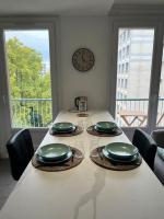 Plán poschodí v ubytovaní Chambre privée dans un appartement partagé