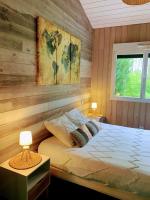 Plan piętra w obiekcie L estanguet maison octogonale en forêt