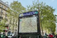 Plan piętra w obiekcie Studio rénové cosy metro Paris 2pers wifi