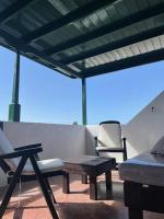 Balkon lub taras w obiekcie Lanzarote Sea, acogedora vivienda