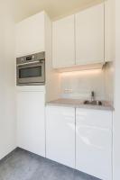 Kuchyň nebo kuchyňský kout v ubytování Vienna Cube Apartments Contactless Check IN