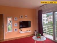 TV a/nebo společenská místnost v ubytování Apartments Garden House