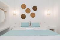 Posteľ alebo postele v izbe v ubytovaní Kalypso Vacation Home Naxos Town