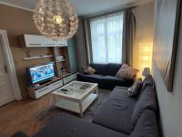 Televízia a/alebo spoločenská miestnosť v ubytovaní Apartment Tichy by Interhome