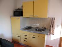 Kuchyň nebo kuchyňský kout v ubytování Ferienwohnung Familie Zornow