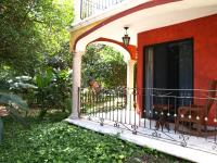an entrance to a house with a wrought iron gate at Ecotel Quinta Regia in Valladolid