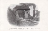 Plán poschodí v ubytovaní Chateau de la Boussiniere