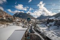 Widok na góry z tego apartamentu