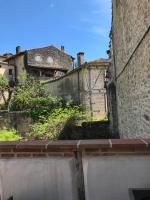 a view from the roof of an old building at Le pigeonnier du beffroi in Bruniquel