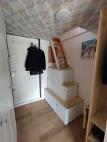 Plán poschodí v ubytovaní MER ET SOLEIL Joli studio cabine mezzanine COSY Mt St Martin Cap d'Agde