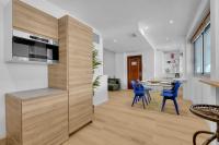 Kuchyňa alebo kuchynka v ubytovaní Le Sant Salvador - Appartement près du canal