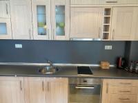 Kuchyň nebo kuchyňský kout v ubytování Port Balchik apartment