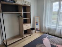 Posteľ alebo postele v izbe v ubytovaní Appartement paisible en Baie de Morlaix Plougasnou