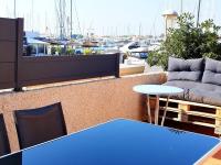 Posedenie v ubytovaní Cap Sud: terrasse; clim; centre port du Cap d'Agde