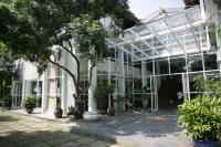 En have udenfor VResort Kim Boi - Hoa Binh