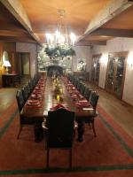 Restaurace v ubytování Casia Lodge and Ranch