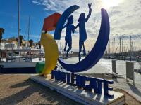 Plán poschodí v ubytovaní Superbe T2 climatisé avec terrasse et parking, à 400m de la plage - 4P - Port Leucate - FR-1-727-6