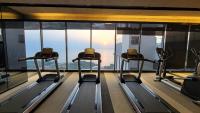 Fitness centrum a/nebo fitness zařízení v ubytování the andromeda condominium seaview