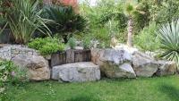 Ogród w obiekcie VILLA PALMIER avec PISCINE CHAUFFÉE PRIVÉE proche D'UZES ET ANDUZE