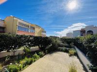 Plán poschodí v ubytovaní Rez-de-jardin à Agde: 2 pièces cabine, 6 pers, plage et commerces à pied, parking privé - FR-1-723-100