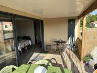 Balkon lub taras w obiekcie Cottage parc résidentiel de loisir