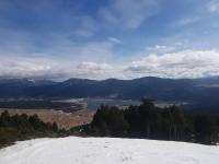 Plan piętra w obiekcie Très joli studio, vue lac et montagne WIFI