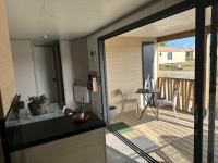 Balkon lub taras w obiekcie Cottage parc résidentiel de loisir