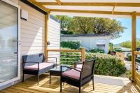 Balkón alebo terasa v ubytovaní Mobil-Home Baia
